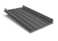 Standing Seam Striated Forst Charcoal